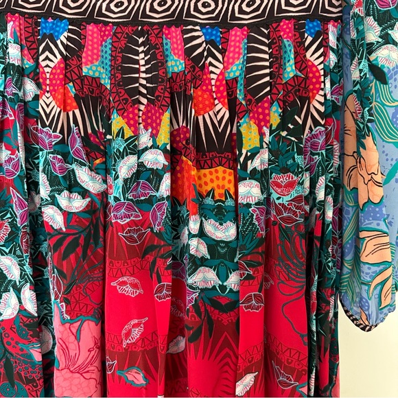 Anthropologie Bhanuni by Jyoti Ronika Beaded V-Neck Maxi Dress - Picture 15 of 16